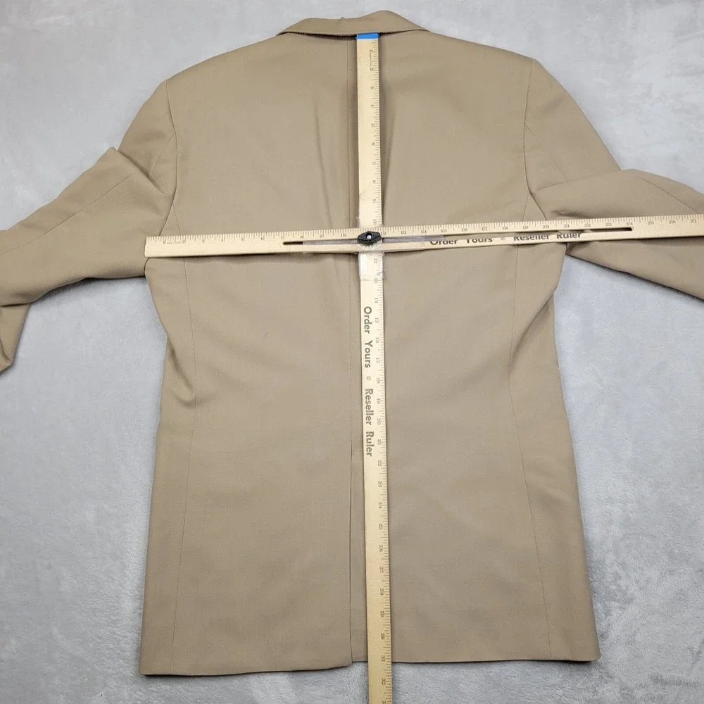 Hickey Freeman Suit Men 40 Long Wool Jacket Sport Coat Blazer Boardroom Union US
